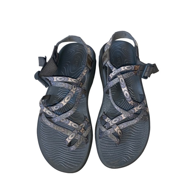 CHACO Z / Cloud pink gray sandals women’s shoes size 8 - Picture 4 of 14